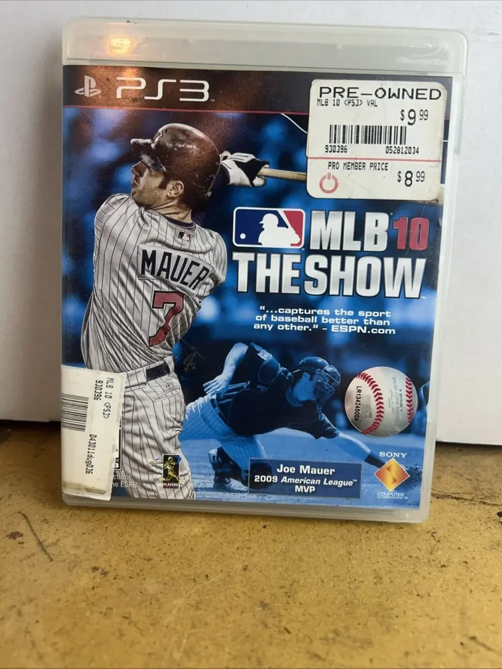 MLB 10: The Show (Sony PlayStation 3, 2010)